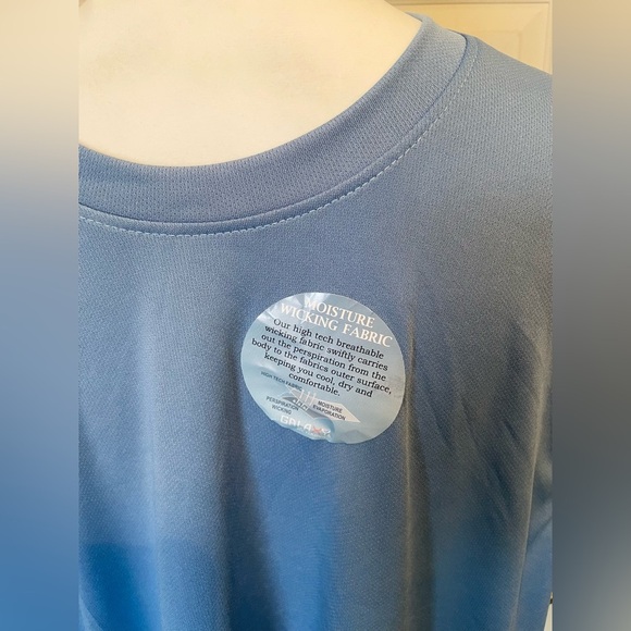 Galaxy By Harvic Athletic Moisture Wicking Fabric Blue Men’s Tank Top XXL - Picture 5 of 10